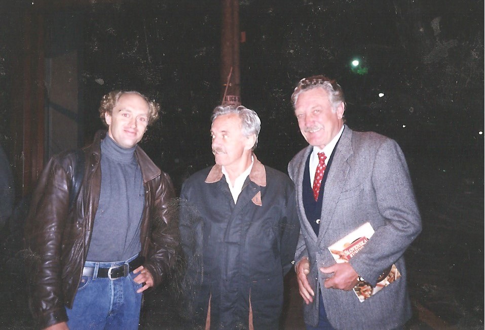 Brazilija Janez in Frederico Hlebanja in igralec Janez Škof